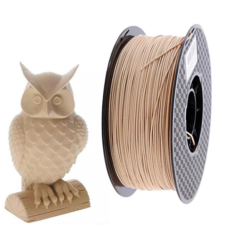 EasyThreed Filament PLA 1.75mm Immitation Bois/Marbre/Bois coloré
