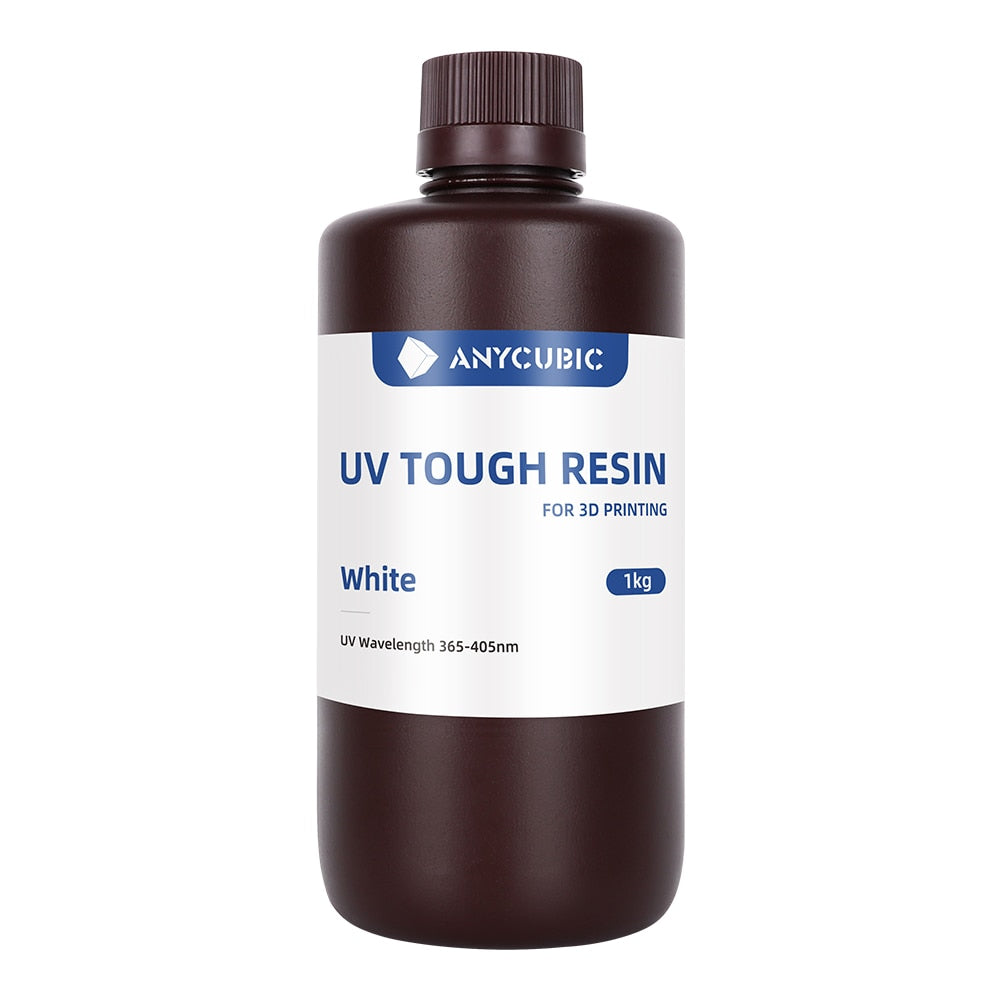 ANYCUBIC Résine flexible résistante aux UV Haute ténacité Haute rigidité Haute résistance aux chocs et haute précision