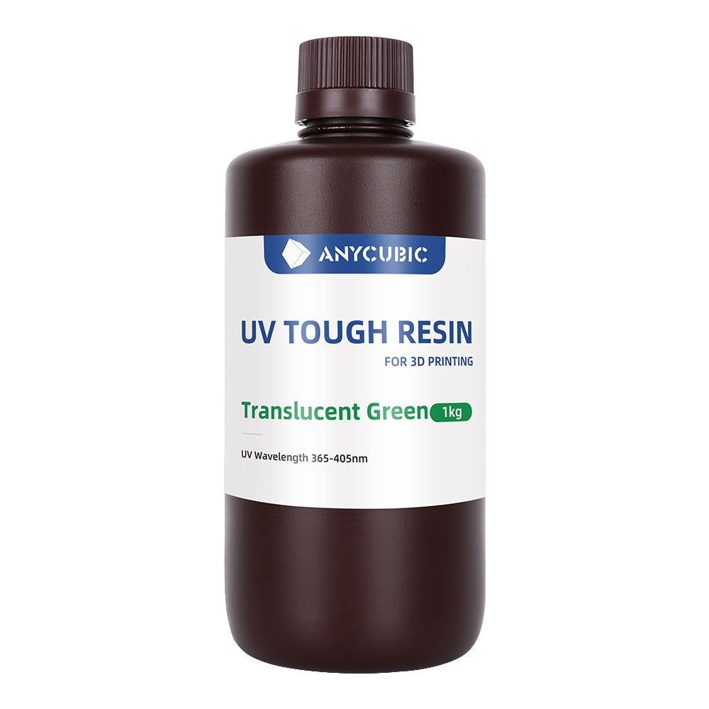ANYCUBIC Résine flexible résistante aux UV Haute ténacité Haute rigidité Haute résistance aux chocs et haute précision