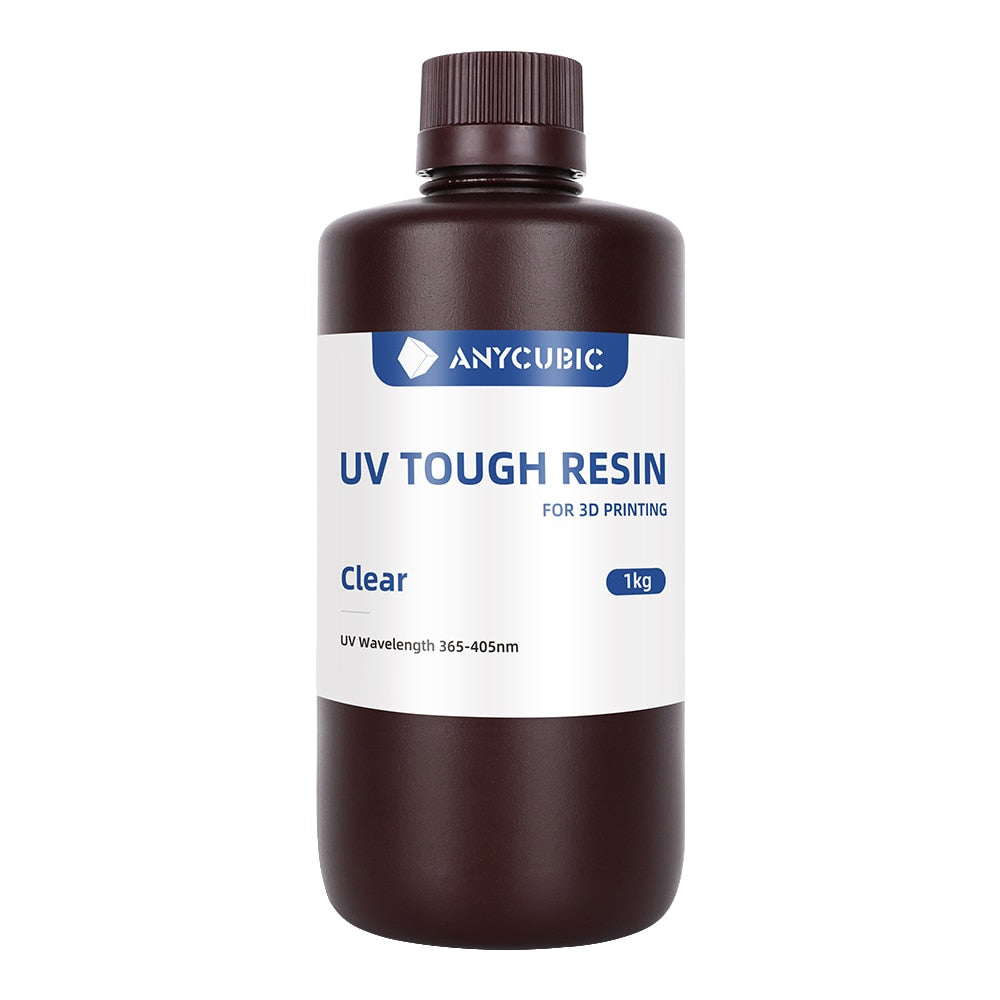 ANYCUBIC Résine flexible résistante aux UV Haute ténacité Haute rigidité Haute résistance aux chocs et haute précision
