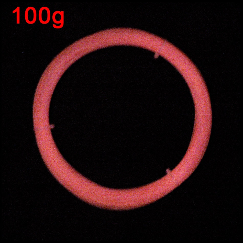 Filament PLA phosphorescent Noctilucous Vert,Bleu,Arc-en-ciel