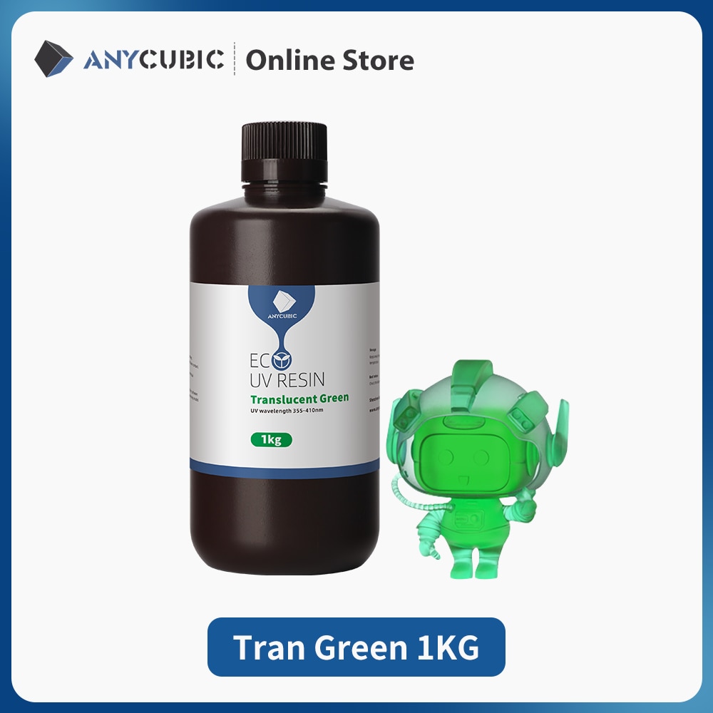 ANYCUBIC Résine UV ECO à base de plantes , odeur ultra-faible sans produits chimiques nocifs