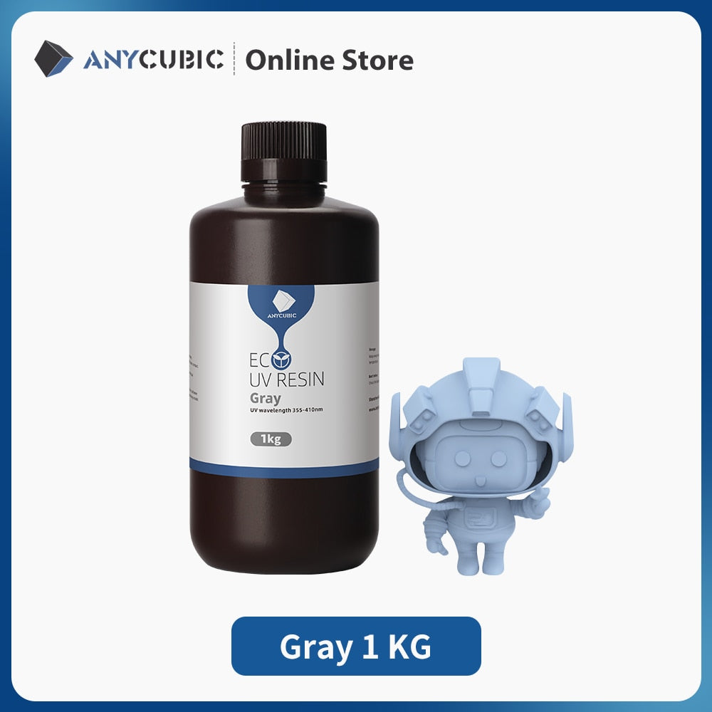 ANYCUBIC Résine UV ECO à base de plantes , odeur ultra-faible sans produits chimiques nocifs