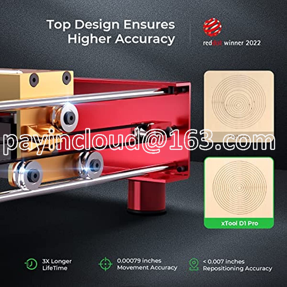 XTool D1 Pro 20W Machine De Découpe/gravure Laser .Outils avec RA2 Pro 4-en-1 Rotatif DIY Cutter Portable