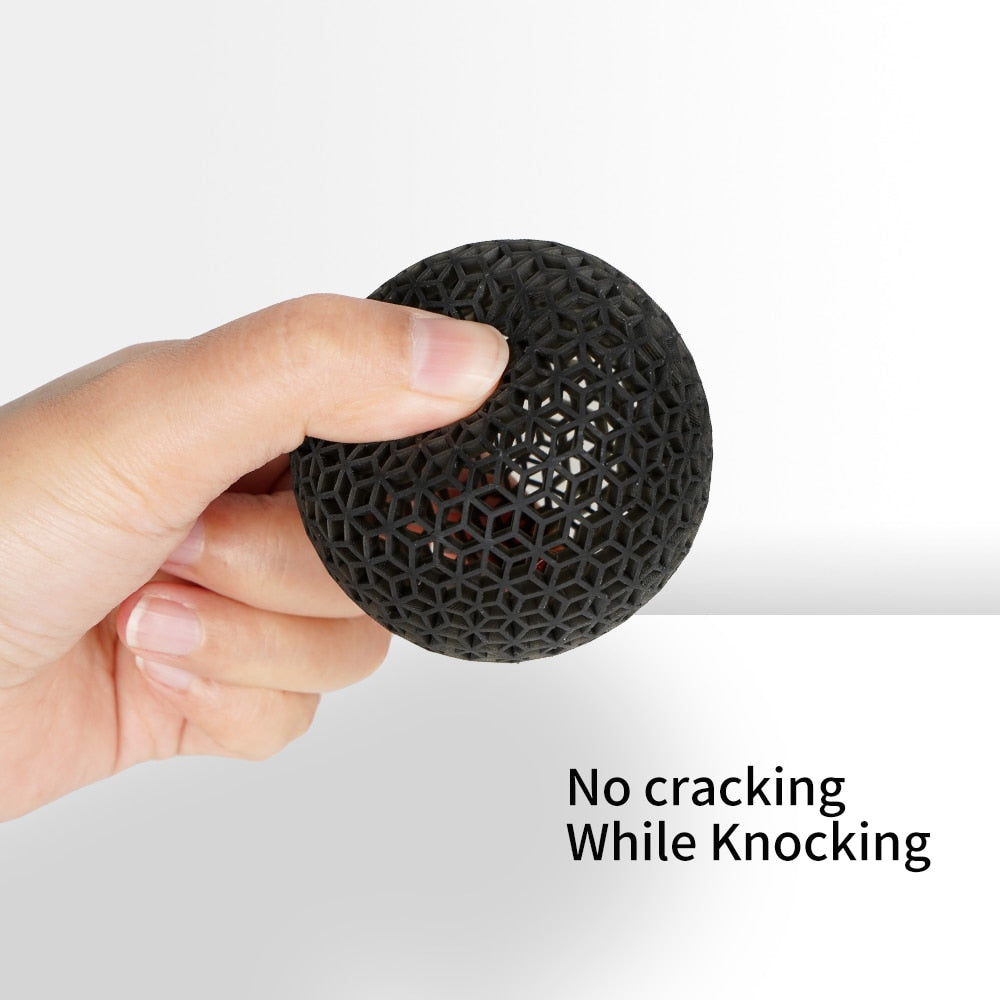 ANYCUBIC Résine flexible résistante aux UV Haute ténacité Haute rigidité Haute résistance aux chocs et haute précision