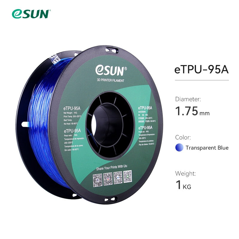 eSUN TPU 95A Flexible 1.75mm 1kg