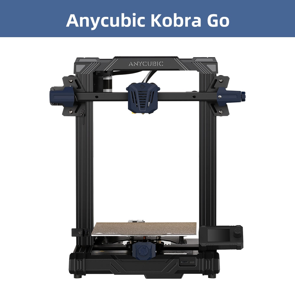 ANYCUBIC KOBRA GO DIY Imprimante 3D d'entrée de gamme avec 22*22*25cm Taille d'impression 25 Points Mise à niveau automatique