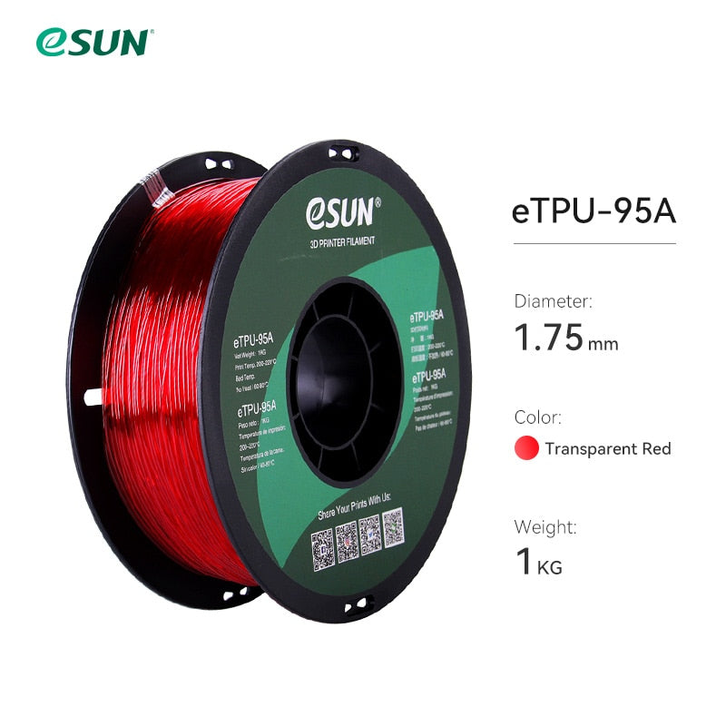 eSUN TPU 95A Flexible 1.75mm 1kg