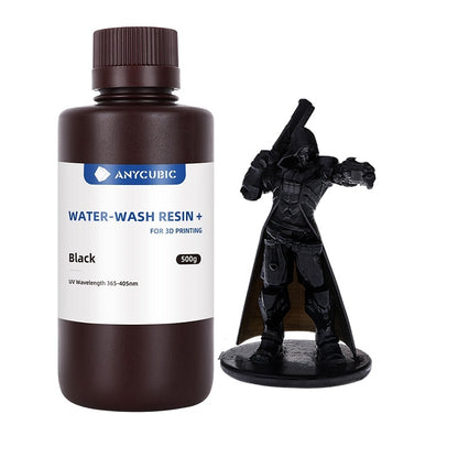 ANYCUBIC résine de lavage à l'eau pour imprimante 3D LCD haute précision faible odeur faible viscosité impression 3D Photopolymère Standard