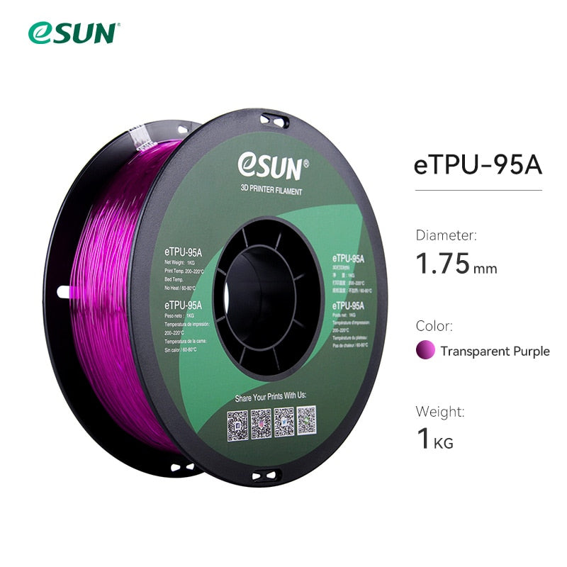 eSUN TPU 95A Flexible 1.75mm 1kg